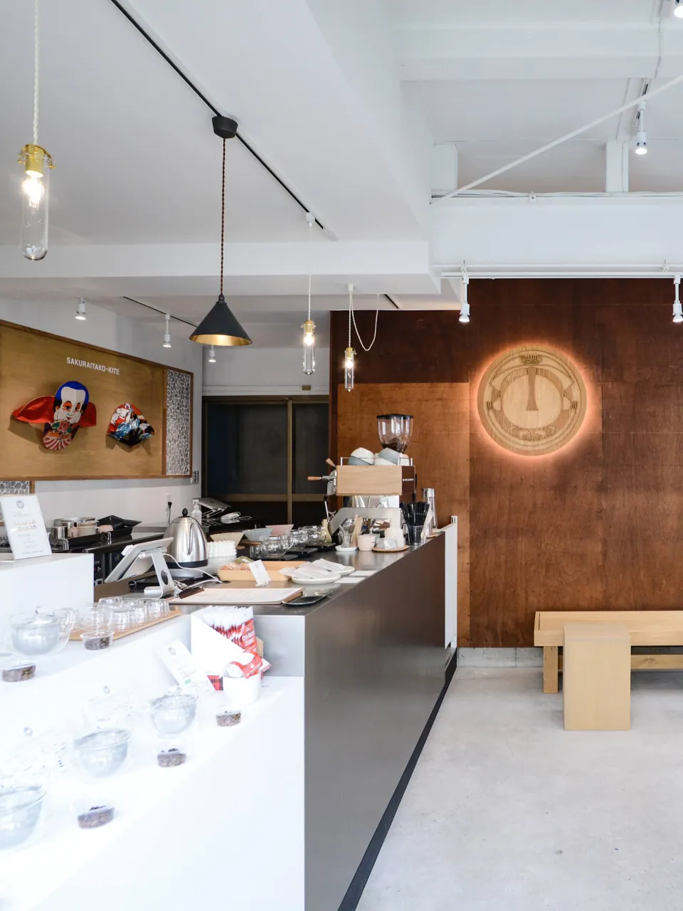 カフェの全体図